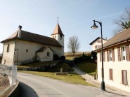 L’Eglise de Gressy sera-t-elle toujours au centre du village ou en périphérie d’Yverdon? © Muriel Antille