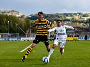 Contre Young Boys, Manuel Bühler a prouvé que techniquement, il n’avait rien à envier à certains joueurs de Super League, même si son gabarit n’est pas des plus impressionnants. © Champi