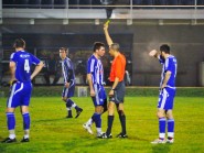 Sacha Clément a été averti, mais, en seconde période, il a remis son équipe sur la bonne voie en marquant les deux premiers buts chanvannais. © Nadine Jacquet