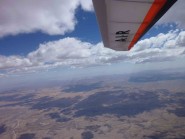 Yvan David et Laurent Zahn ont volé au-dessus des portes du désert du Namib, atteignant l’altitude maximale de 5079 mètres. © Laurent Zahn
