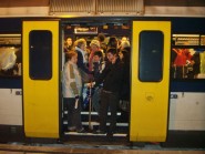 Les trains régionaux avaient des allures de métro moscovite! © La Région
