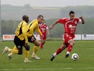 Le meneur de jeu Marco Malgioglio, impliqué sur les trois premiers buts du FC Bavois, a été le grand artisan de la victoire des siens. © Muriel Antille