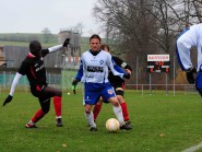 Ludovic Valente, pour son retour à Baulmes, a été fidèle à lui-même: très bon techniquement, provocateur et combatif. Cela n’a pas suffi. © Audrey Piguet