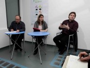 De gauche à droite, Michel Brouard, Birgit Knegtel et Dario Capraro forment le «comité de lancement» de Jenova. © Muriel Antille