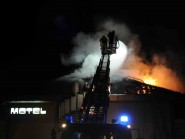 Le Motel des Bains a été sérieusement endommagé par un incendie survenu le 15 janvier 2008. Il n’a plus accueilli de clients depuis.  © Pazzi