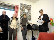 Armand Durand, Filip Uffer, directeur de Pro Senectute Vaud, et Antoine Favrod, animateur de proximité, qui a décidé de passer le témoin. © Nadine Jacquet