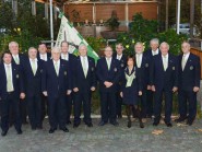 Jean-Luc Cloux, Werner Haenni, Jean-Daniel Magnin, Jacques Chevalley, Roger Jordan, Jean Baechler, Alfred Tissot, le président Pierre-André Haas, le banneret Georges Bulloz, Nicole Petermann, Maurice Jossevel, Pierre Pittet, Michel Allenbach et Max Gamper: le comité des carabiniers vaudois était à Chavornay dimanche! DR