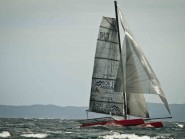 Bol d’Or Mirabaud 75e, barré par le régional Olivier Schenker, a fait le spectacler en Méditerranée. © Robin Christol/Safram TeamWork M2 Speed Tour