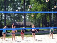 Samedi dernier, plus d’une vingtaine de joueuses et joueurs de beach-volley ont participé à l’entraînement organisé par Beach Volley Yverdon. © BVY Samedi dernier, plus d’une vingtaine de joueuses et joueurs de beach-volley ont participé à l’entraînement organisé par Beach Volley Yverdon. © BVY
