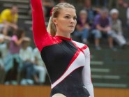 Aurélie Calame (Amis-Gymnastes Yverdon) a réalisé une fin de compétition quasiment parfaite. © David Piot Aurélie Calame (Amis-Gymnastes Yverdon) a réalisé une fin de compétition quasiment parfaite. © David Piot