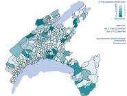 Parmi les 326 communes vaudoises, onze voient leur taux d’aide sociale être particulièrement élevés. Parmi ces onze, quatre sont situées dans le district Jura-Nord vaudois (Sainte-Croix, Vallorbe, Yverdon et Essert-Pittet). © Statistique Vaud