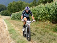 Laurent Colombatto a remporté l'Arnon Bike en solitaire. © Muriel Antille Laurent Colombatto a remporté l'Arnon Bike en solitaire. © Muriel Antille