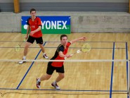 Pierrick Deschenaux a conquis son premier titre national dimanche dernier, au centre de badminton d’Yverdon. Un parquet qui semble lui réussir et où il aura l’occasion de s’affirmer tout au long de la saison prochaine. © Champi Pierrick Deschenaux a conquis son premier titre national dimanche dernier, au centre de badminton d’Yverdon. Un parquet qui semble lui réussir et où il aura l’occasion de s’affirmer tout au long de la saison prochaine. © Champi