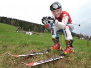 Yoan Golay est né sous les pistes de ski de L’Orient, où, petit, il préférait faire du bob! © Michel Duperrex