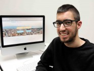Geoffrey Raposo a d’abord suivi une formation de médiamaticien au CPNV, à Sainte-Croix. © Nadine Jacquet