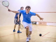 Nicolas Bolay n’a fait qu’une bouchée d’Andres Lopez, en finale du tournoi, mais les échanges spectaculaires ont fait le bonheur du public. © Champi Nicolas Bolay n’a fait qu’une bouchée d’Andres Lopez, en finale du tournoi, mais les échanges spectaculaires ont fait le bonheur du public. © Champi