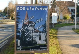 Les opposants craignent qu’avec la fusion, la nouvelle Municipalité, où Chavornay ne sera pas majoritaire, ne s’occupe plus assez des problèmes de la commune. © Michel Duvoisin