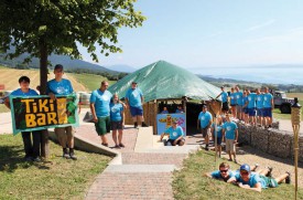 La Jeunesse «les Vagabonds» est prête à accueilir les fêtards dès ce soir. © Muriel Aubert