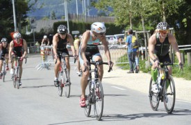 Le parcours cycliste avec le sourire. © Michel Duperrex