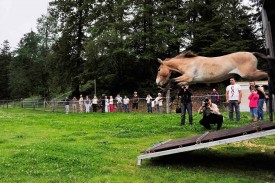 Un beau saut en longueur.