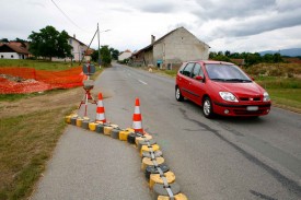 Deux ralentisseurs de trafic seront installés à l’entrée de Bavois.