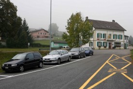 Après le parking de la gare de Croy-Romainmôtier, c’est au tour de celui du Day de devenir payant: des usagers s’insurgent. © Muriel Antille Après le parking de la gare de Croy-Romainmôtier, c’est au tour de celui du Day de devenir payant: des usagers s’insurgent.