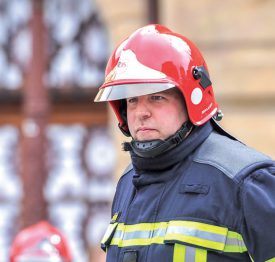 Le commandant Eric Stauffer. ©Carole Alkabes