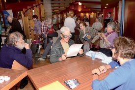 De nombreuses activités sensorielles ont été proposées par les ergothérapeutes du CMS d’Yvonand. ©Michel Duperrex