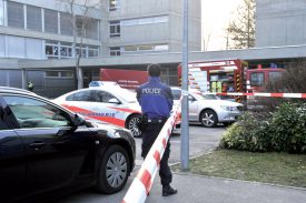 Le collège Léon-Michaud avait été le théâtre d’un incendie intentionnel en mars 2015. ©Michel Duperrex