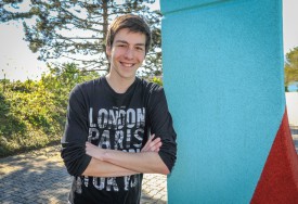 Davide Delvecchio espère séduire le jury avec son «voyage pianistique». © Carole Alkabes