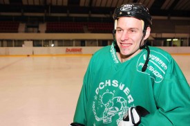 Le HC Yverdon comptera sur la grinta et les buts de Julien Christinaz pour s’engager sur la voie du succès face au HC Sion. © Audrey Piguet Le HC Yverdon comptera sur la grinta et les buts de Julien Christinaz pour s’engager sur la voie du succès face au HC Sion.
