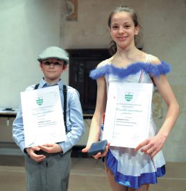 Club de patinage artistique : Jaysen Lambercy et Anaïs Coraducci. ©Carole Alkabes