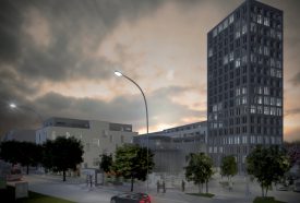 Dernières images du projet final prévu sur l'ancien site de Landi. ©Dolci Architectes