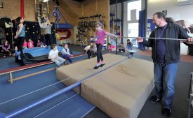 L’Ecole de cirque donne quatorze cours ordinaires par semaine. ©Duperrex-a
