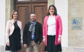 De g. À dr : Line Dépraz, Paolo Mariani, et Myriam Karlström. ©OIC – EERV/Gérard Jaton 