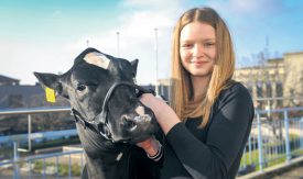 Lauriane Henchoz, 12 ans, a obtenu la première place dans sa catégorie. ©Carole Alkabes