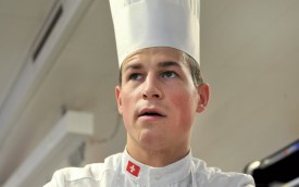 Le jeune Nord-Vaudois Cédric Pilloud va participer à la Coupe du monde de la pâtisserie avec l’équipe de Suisse. ©Michel Duperrex