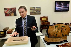 Kurt Kupper, CEO de Reuge, se réjouit bien évidemment de l’inscription des boîtes à musique dans le Patrimoine culturel immatériel, mais a le regard tourné vers l’avenir! © Muriel Antille