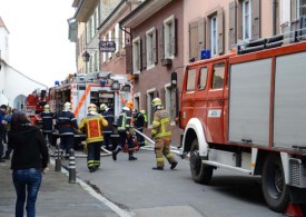 Un octogénaire a été hospitalisé suite à l’incendie, mercredi, à Grandson.