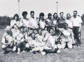 Lors de la première montée en LNA, en 1998. DR