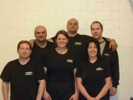 De g. à dr.: Mario Anchenacci, Michel, Christel et José Ortega, Valérie Refondini et John Michoud, les six Nord-Vaudois titrés à Bâle! DR
