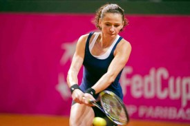 Amra Sadikovic, 22 ans, sera certainement l’une des Suissesses qui défendront leur place dans le groupe mondial II à Yverdon en avril prochain! © Freshfocus