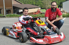 S’ils ont commencé la compétition sur le tard, Nicolas Viva (à g.) et Marc Perusset roulent ensemble, pour le plaisir, depuis 2002. © Michel Duperrex