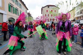 Le Carnaval de Sainte-Croix attire de nombreux touristes sur le Balcon du Jura à la fin de l’hiver! La région de Sainte-Croix et la vallée de Joux affichent une hausse spectaculaire de leurs nuitées! © Muriel Antille