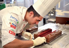 Jorge Cardoso est le spécialiste en chocolat de l’équipe. ©Michel Duperrex