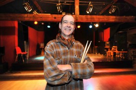 Pierre-André Kesselring est déterminé à maintenir le concert d’un groupe qui s’est déjà produit aux Citrons Masqués, sans incident. © Michel Duperrex