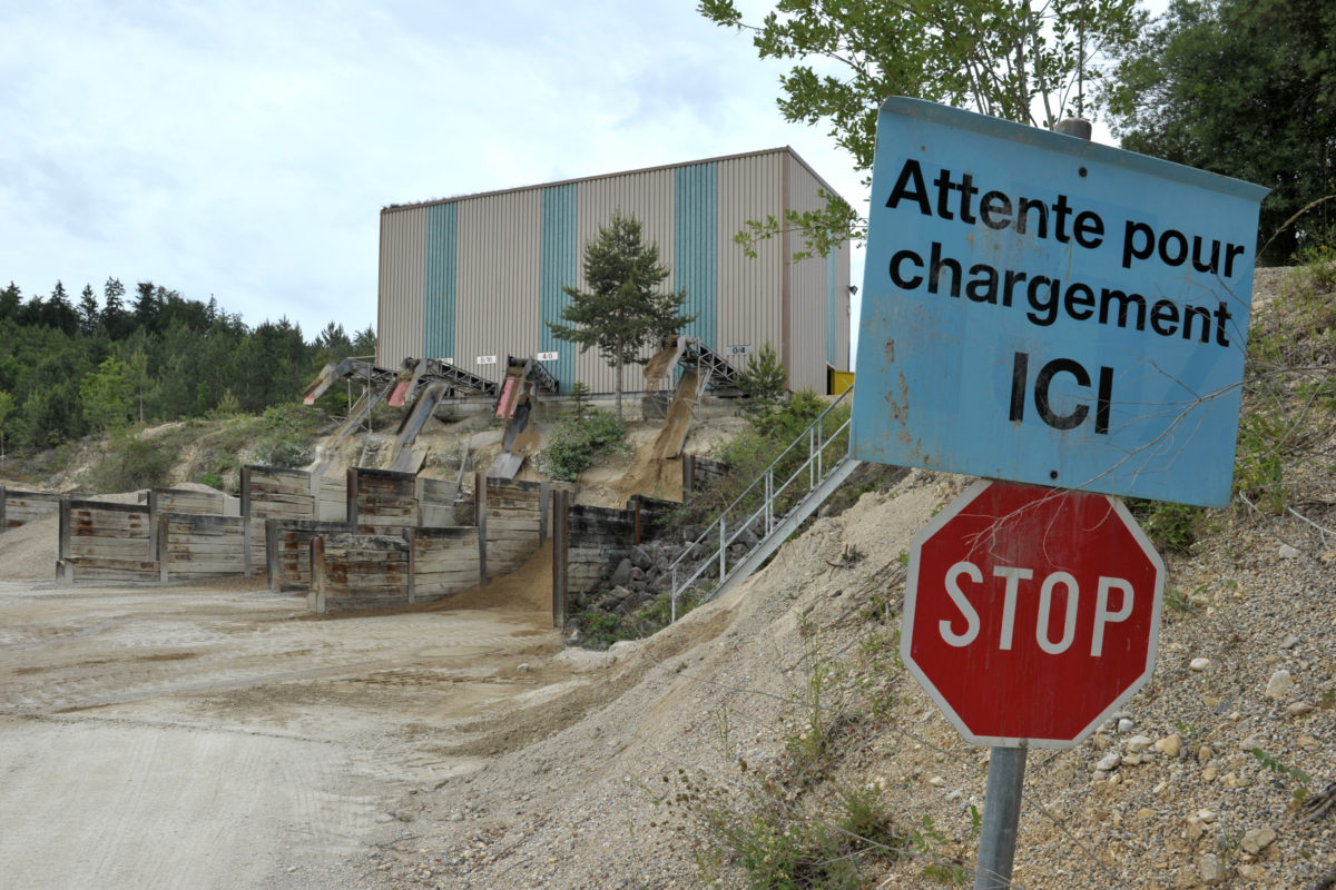 Vandalisme dans la gravière