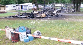 07h13: la Police de sûreté doit venir effectuer ses analyses. © Muriel Aubert