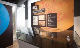 L’exposition temporaire présente le design et l’horlogerie à la vallée de Joux. © Espace Horloger