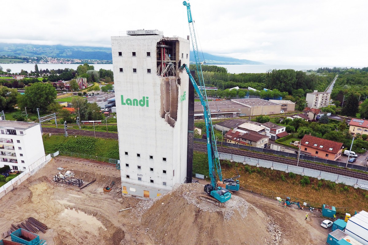 Yverdon bientôt orphelin de «sa» tour